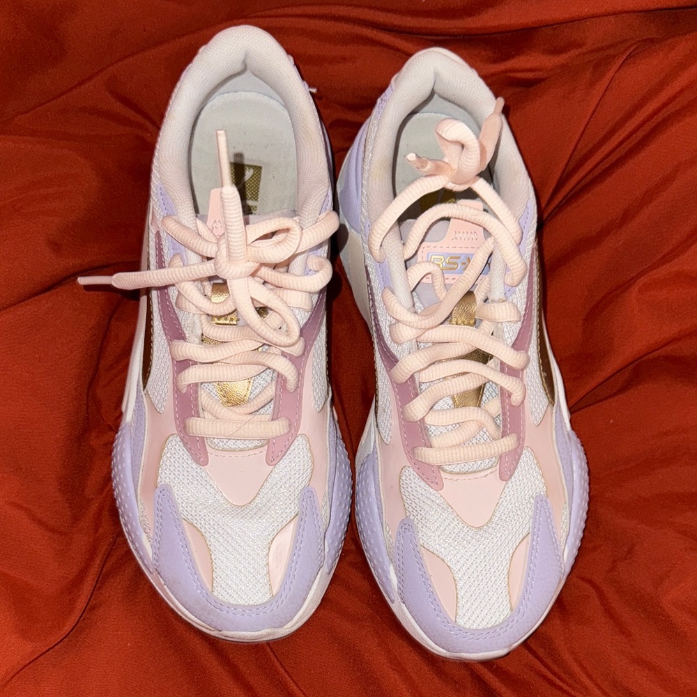 Puma Women's Sneakers in Pink and Lavender